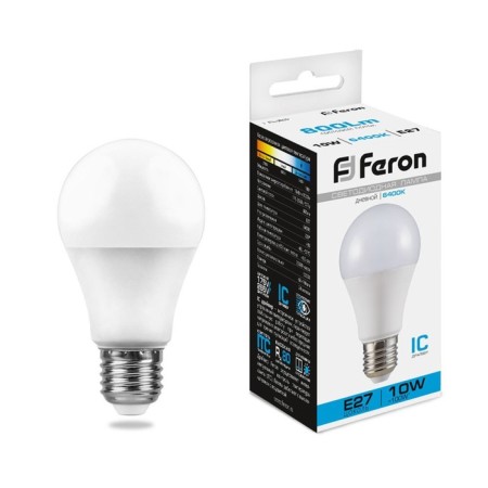 LED LED Feron, Shar, E27, 10 W, 230 V, 6400 K