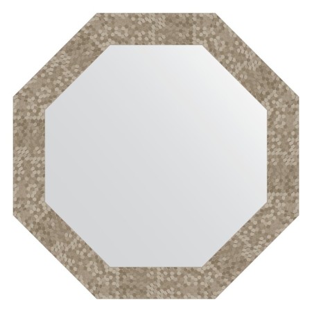 Mirror in the baguette frame, honeycomb titanium 70 mm, 63.0x63.0 cm