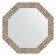 Mirror in the baguette frame, honeycomb titanium 70 mm, 63.0x63.0 cm