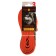 Kaponnoye Zononic leash with latex thread, 3 m x 2 cm, orange