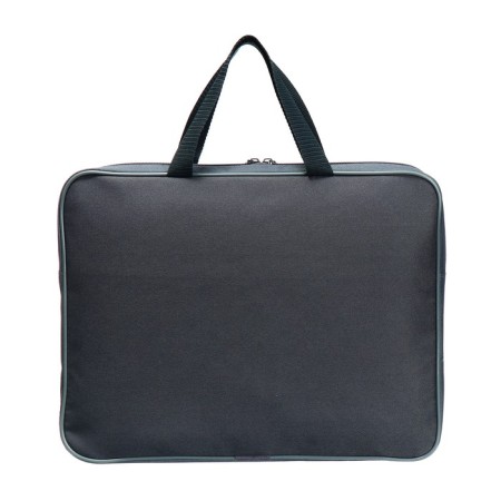 Folder with handles Textile A4, 370 x 280 x 60 mm, Stavia "Black Cat" Pink-3