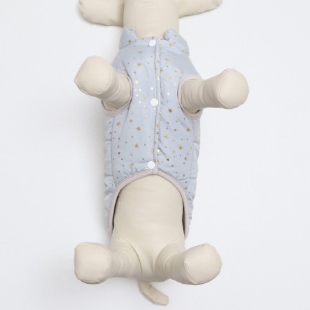 Dog jacket "Star Way", size XXL, gray (DS 44, Osh 36, OG 48 cm)-3