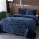Set: cover 240x260 cm, pillowcase 50x70 cm - 2 pcs, color dark blue