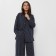 Women's costume (shirt, trousers) minku: enjoy Blue color, size 42