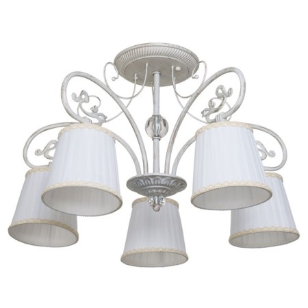 Lamp Ceiling Economy light 50410/5WT WT, 5x60W, E27, 35x59x59 cm, white color