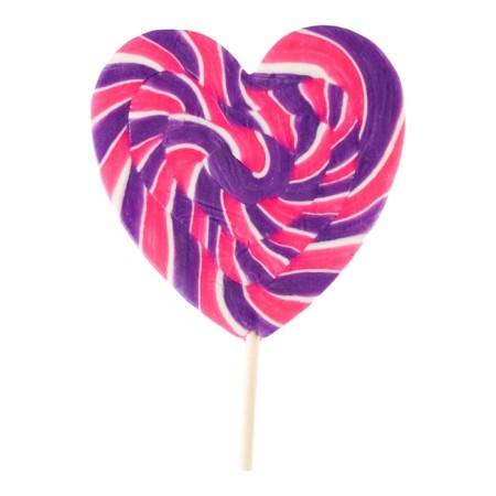 Caramel on the stick "Lolly Heart Big", mix 140 g-3