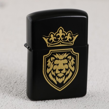Lighter gasoline "Tsar", 5.5 x 3.5 cm.-1