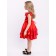 Sofia dress, height 104 cm, red color