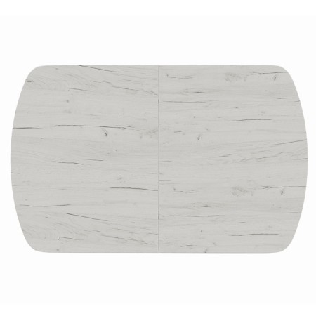 Jazz table, 700x1100/1500chn770, oak craft white/chrome-3