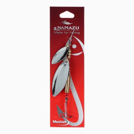 Spinning spinning namazu ahimonda, 16 g, silver color-1