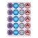 A set of stickers for gifts "Bright holiday", 40 pcs, 4 x 4 cm