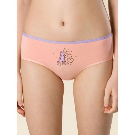 Panties for girls, height 86 cm, peach, lavender, azure, 3 pcs-3