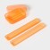 Road set, case for a toothbrush 19 cm, soap dish 10 × 6 × 3.5 cm, color mix
