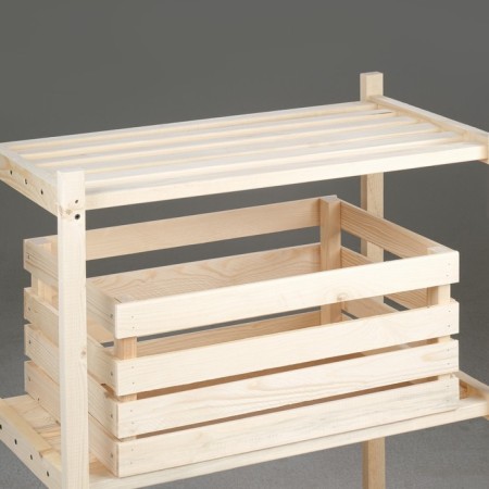Box wooden for racks 50x35x23 cm