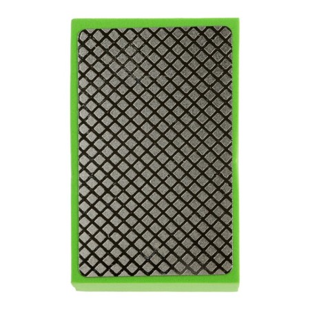 Sponge diamond grinding tundra, 90 x 55 x 30 mm, P400, for stone, porcelain tile, tile 105138-4