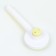 Pucrhester plastic with self -cleaning function, 7.7 x 19.1 cm, yellow