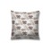 Decorative pillowcase "Cuts", on a zipper, size 45x45 cm
