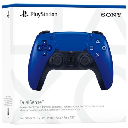 Gamepad of a wireless PlayStation 5 DualSense Cobalt Blue (CFI-ZCT1J 09)-4