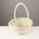 A set of baskets, 3 pcs, 33 × 14/36 cm, 28 × 12/31 cm, 24 × 11/27 cm, willow