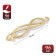 Frofing handle RS148GP, m/o 96 mm, color gold