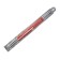 Right aluminum knitting needles with 35 cm/6.0 mm coating