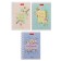 Notebook, A7, 40 sheets, in a cage, on a crest, Floral Dreams, cover Cardon Cover, OFSET block