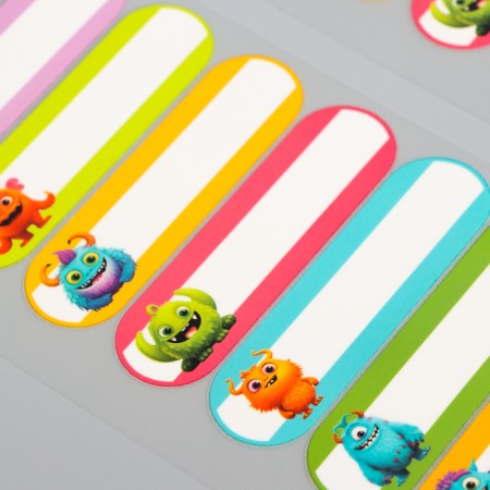 Set of thermobok and stickers for clothing "Bright monsters", 52 pcs-3