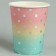 Paper glasses "Summer paints", 6 pcs