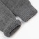 Women's mittens, gray color, size 7-8