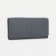 Women's wallet on magnets, gray color