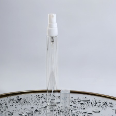 A bottle for storage, with a sprayer, 10 ml, packing - 5 pcs, white color-1