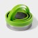 A set of forms for cutting cookies Konfinetta "Circle", 7 × 4.5 cm, 3 pcs, color mix