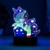 Sensor lamp "Unicorbed" LED USB (90cm) from 3xa Black Black 14x5.5x18.5 cm Risalux 765