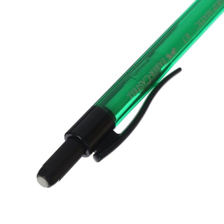 Mechanical pencil 0.7 mm Faber-Castell Grip Matic 1377 with an eraser, green-4