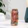 Souvenir Ceramics "Girl Feja" with a unicorn light (vase), h = 22cm v = 1l