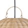 Lamp ceiling from the rattan "Juan" 1x120W, E27, 50x50x50 cm