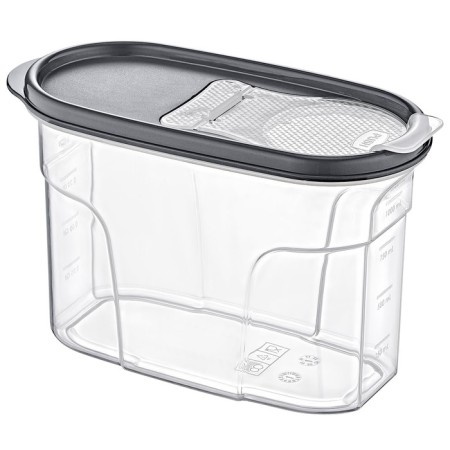 Container for bulk products EMHOUSE, food, with a dispenser lid, 1200 ml