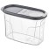 Container for bulk products EMHOUSE, food, with a dispenser lid, 1200 ml