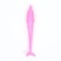 A toy for cats with cat mint "dolphin", 17 cm, pink