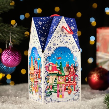 Gift Folding Box "Dreams Complete" 10.5 x 10.5 x 21.5 cm-3