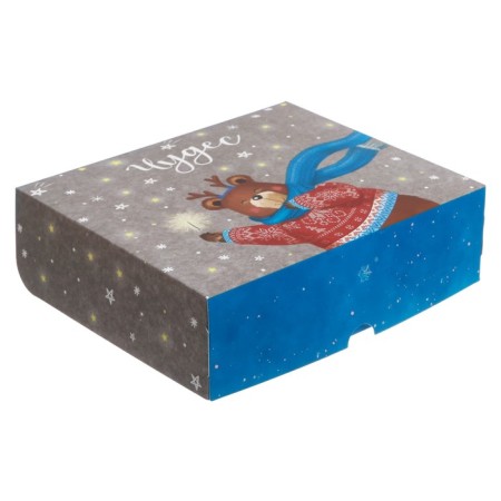 Packaging for confectionery "Miracles", 20 x 17 x 6 cm, New Year