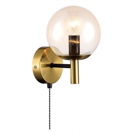 Sconces Citilux "Charlize" CL143413, 13x20.5 cm, 1x40W, E14, brown color