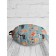 Siddle Pill "Dog Party", Decorative, D = 52 cm