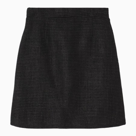 Skirt Women's tweed mist p. 46, black-4