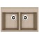 Dr.gans Kitchen Washing “Astra-780” 780x510 mm, h = 217 mm, terra color