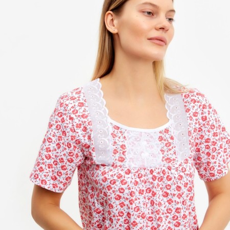 Night shirt female, color mix, size 44-3