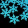 Sequins for decor "Winter", blue