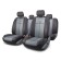 Autoshekhli university Autoprofi TT-902P BK/D.Gy (M), polyester, a set of 9 items, front row, rear row, black/dark gray