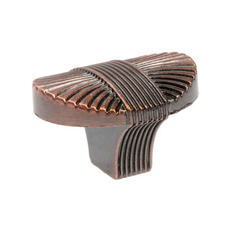Handle button cappio, zinc, d = 35 mm, color copper-1