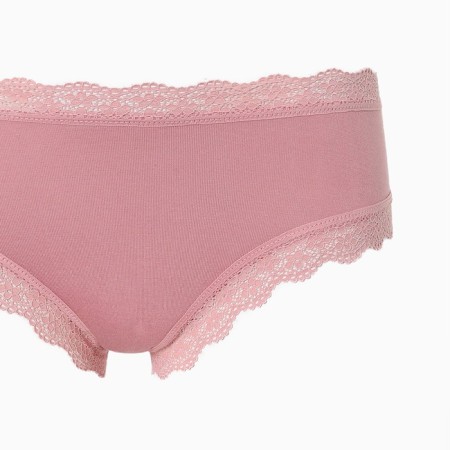 Set of women's panties slips (3 pcs), white/black/pink color, size l (44-46)-7